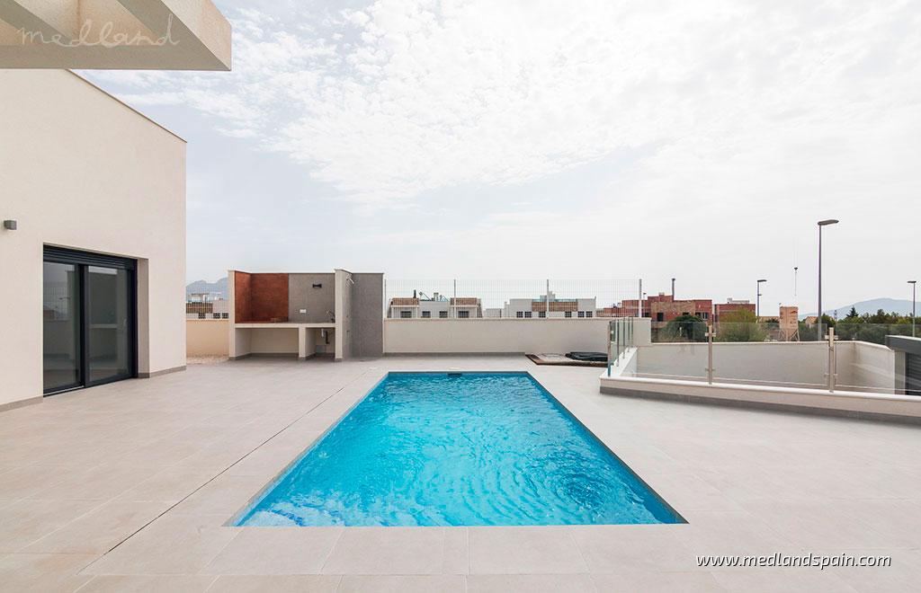 Villa a La Nucia, Alicante, Spagna 3 camere da letto, 106 mq. N° 154382