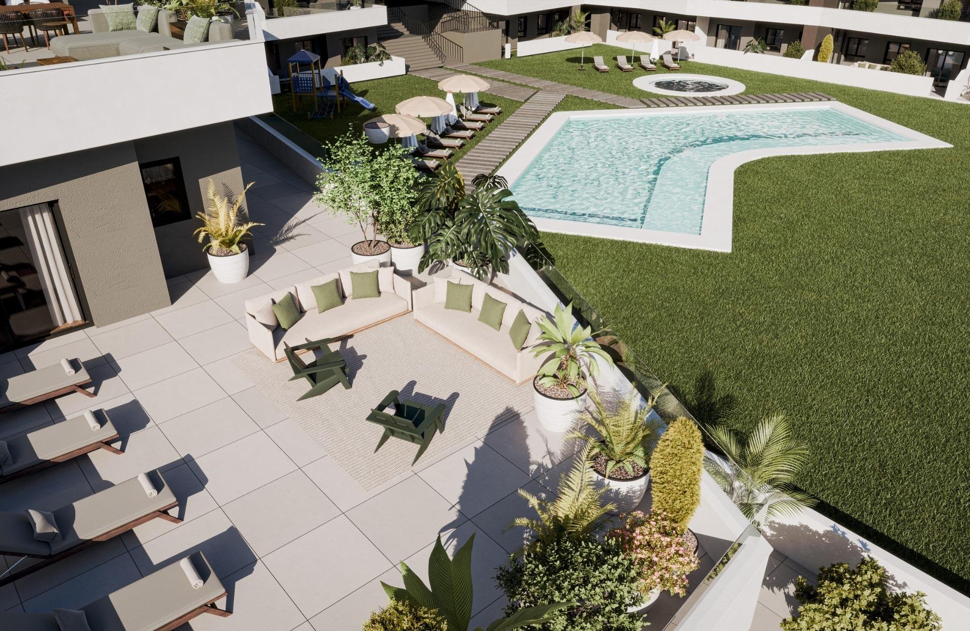 Dzīvoklis San Miguel de Salinas, Alicante, Spānijā 3 istabas, 80 m2 Nr. 135215