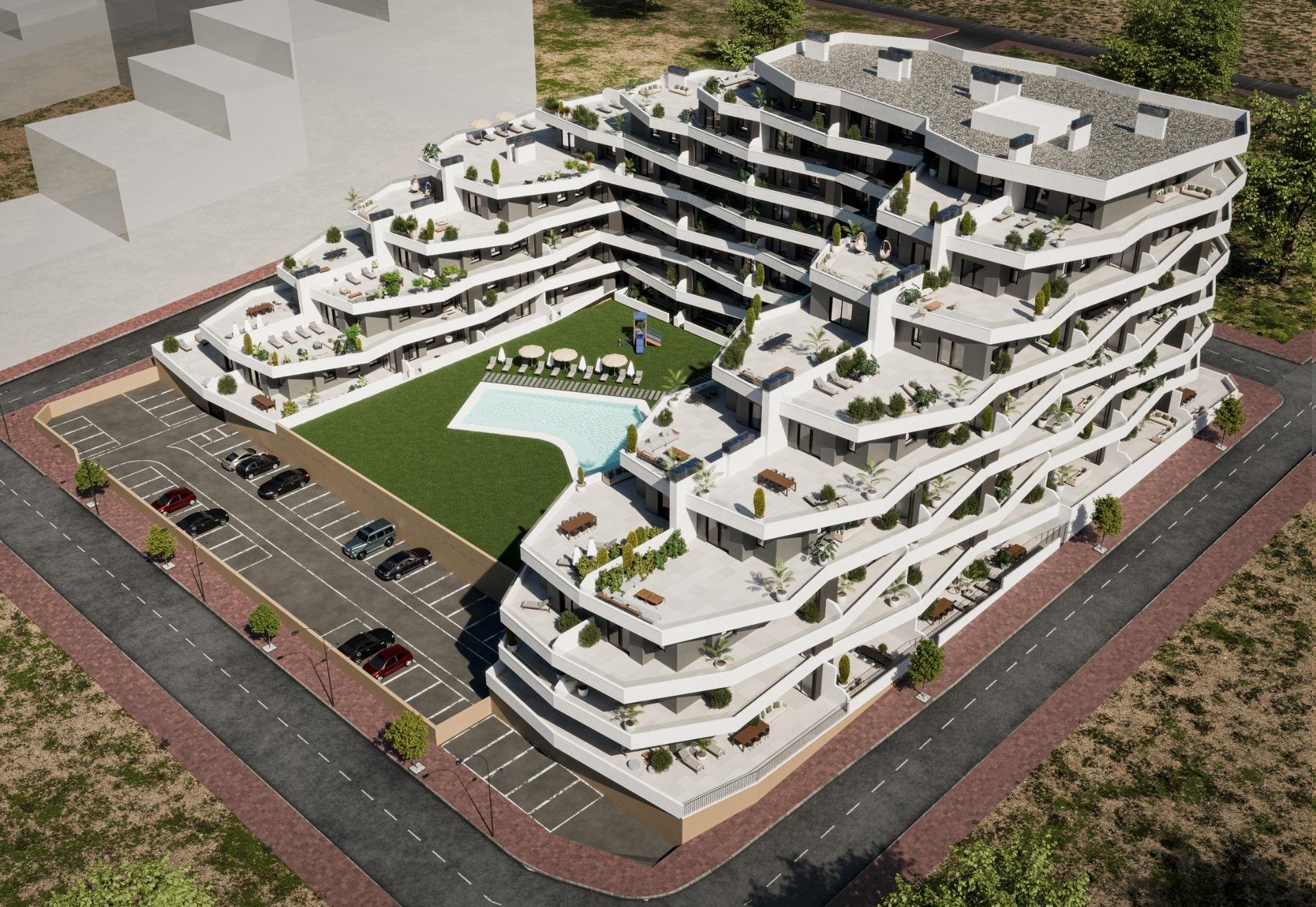 Dzīvoklis San Miguel de Salinas, Alicante, Spānijā 3 istabas, 80 m2 Nr. 135215