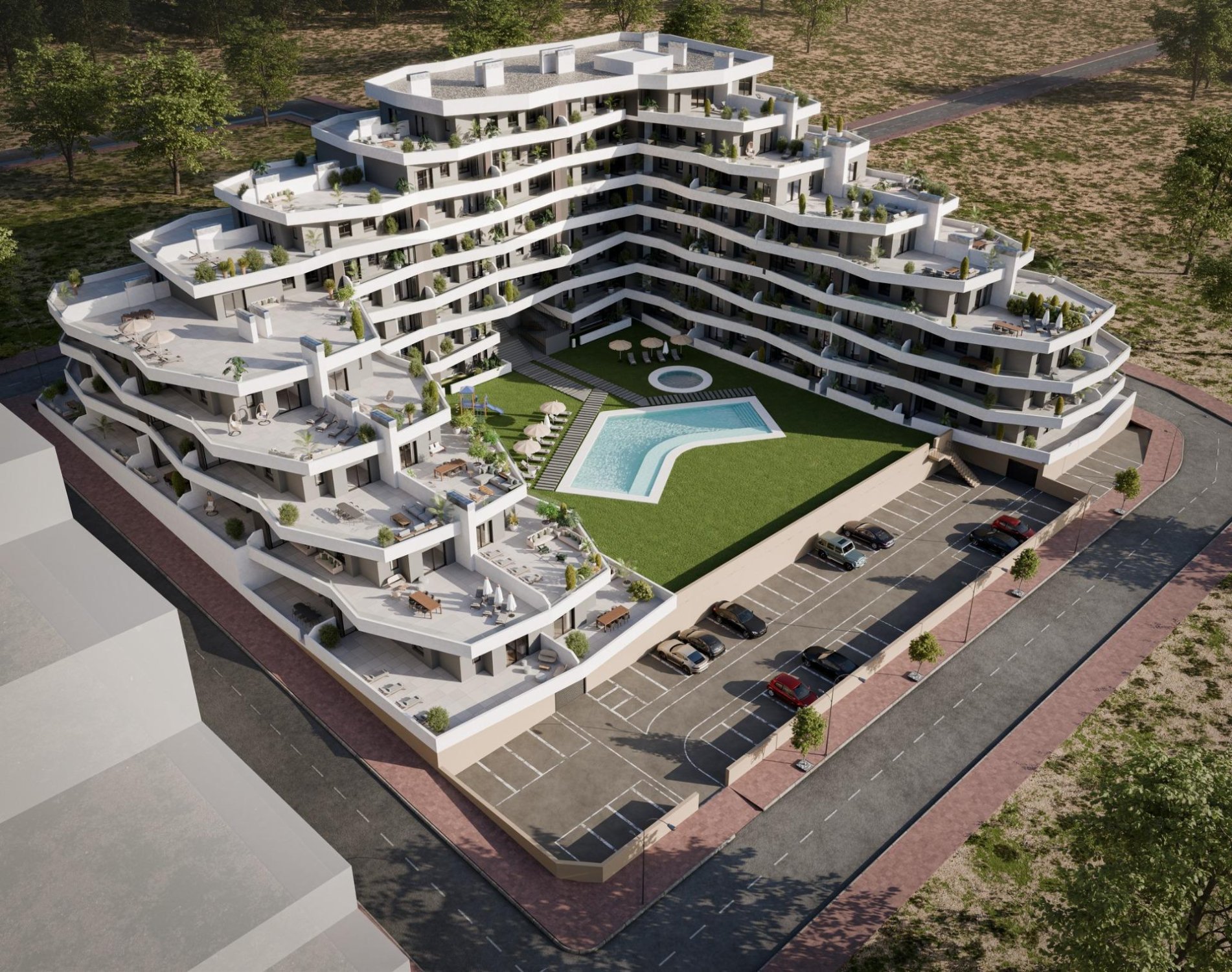 Dzīvoklis San Miguel de Salinas, Alicante, Spānijā 3 istabas, 80 m2 Nr. 135215