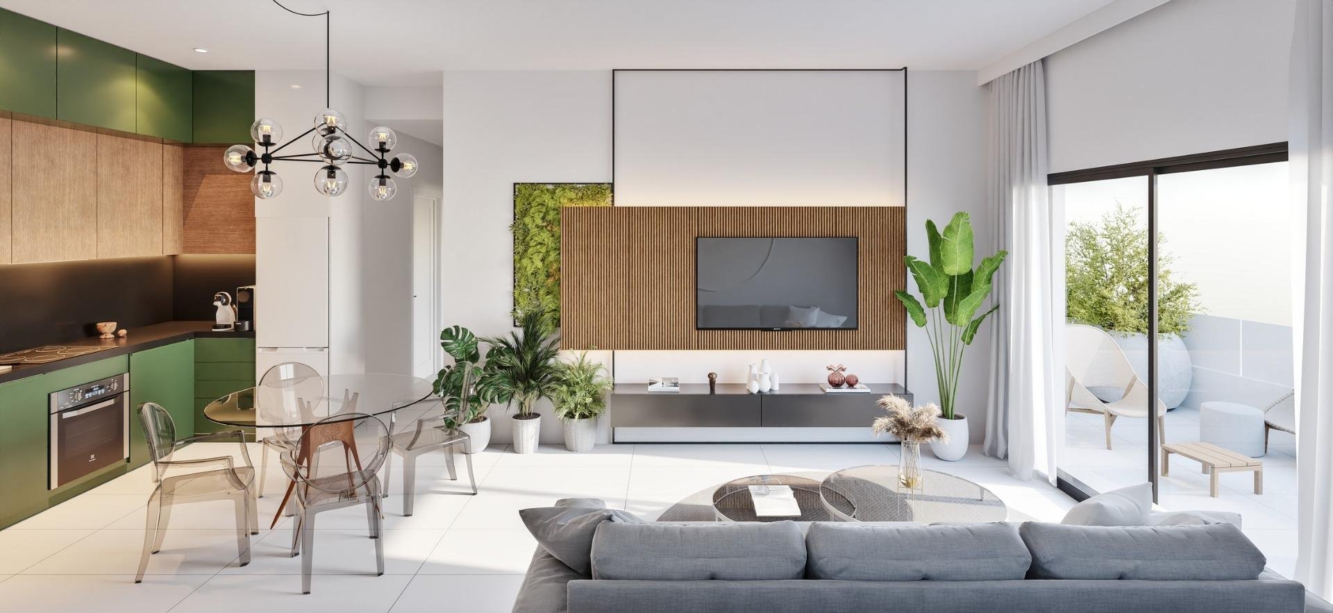 Dzīvoklis San Miguel de Salinas, Alicante, Spānijā 3 istabas, 80 m2 Nr. 135215