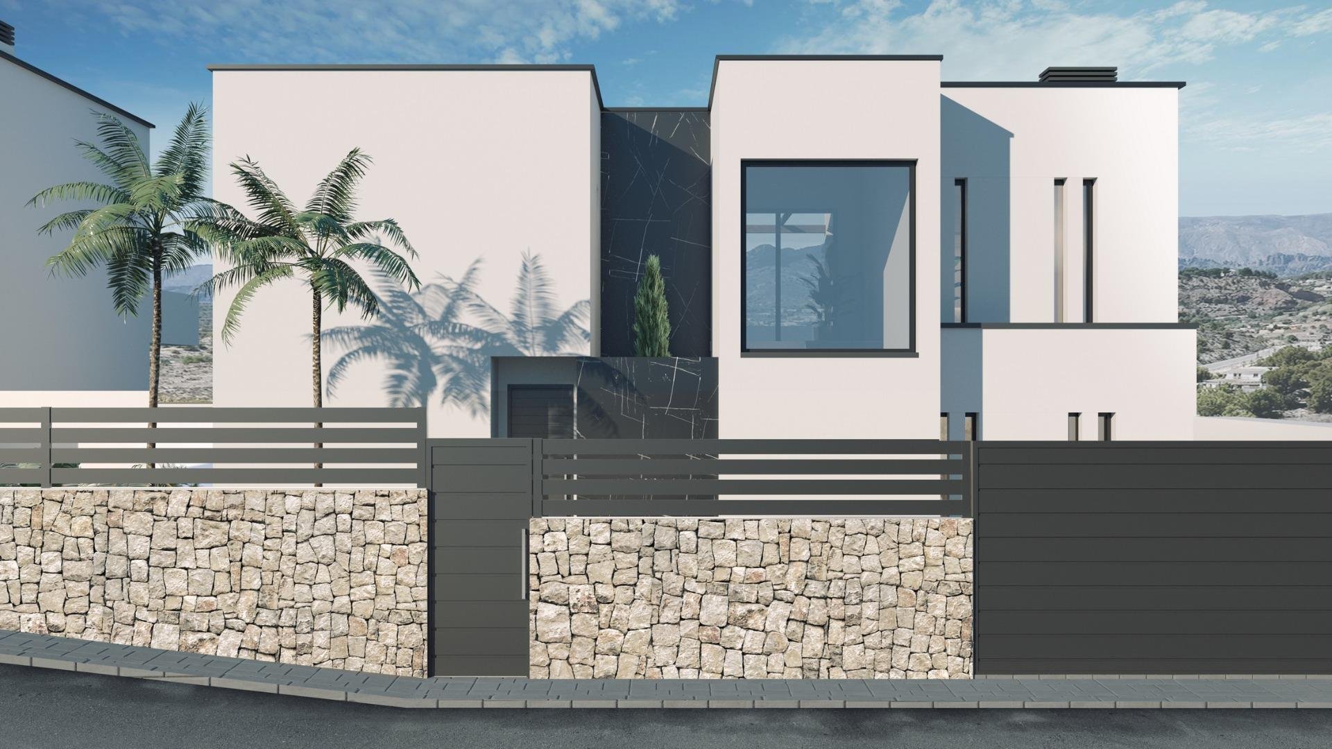 Villa in Benidorm, Alicante, Spain 3 bedrooms, 314 sq.m. No. 135209