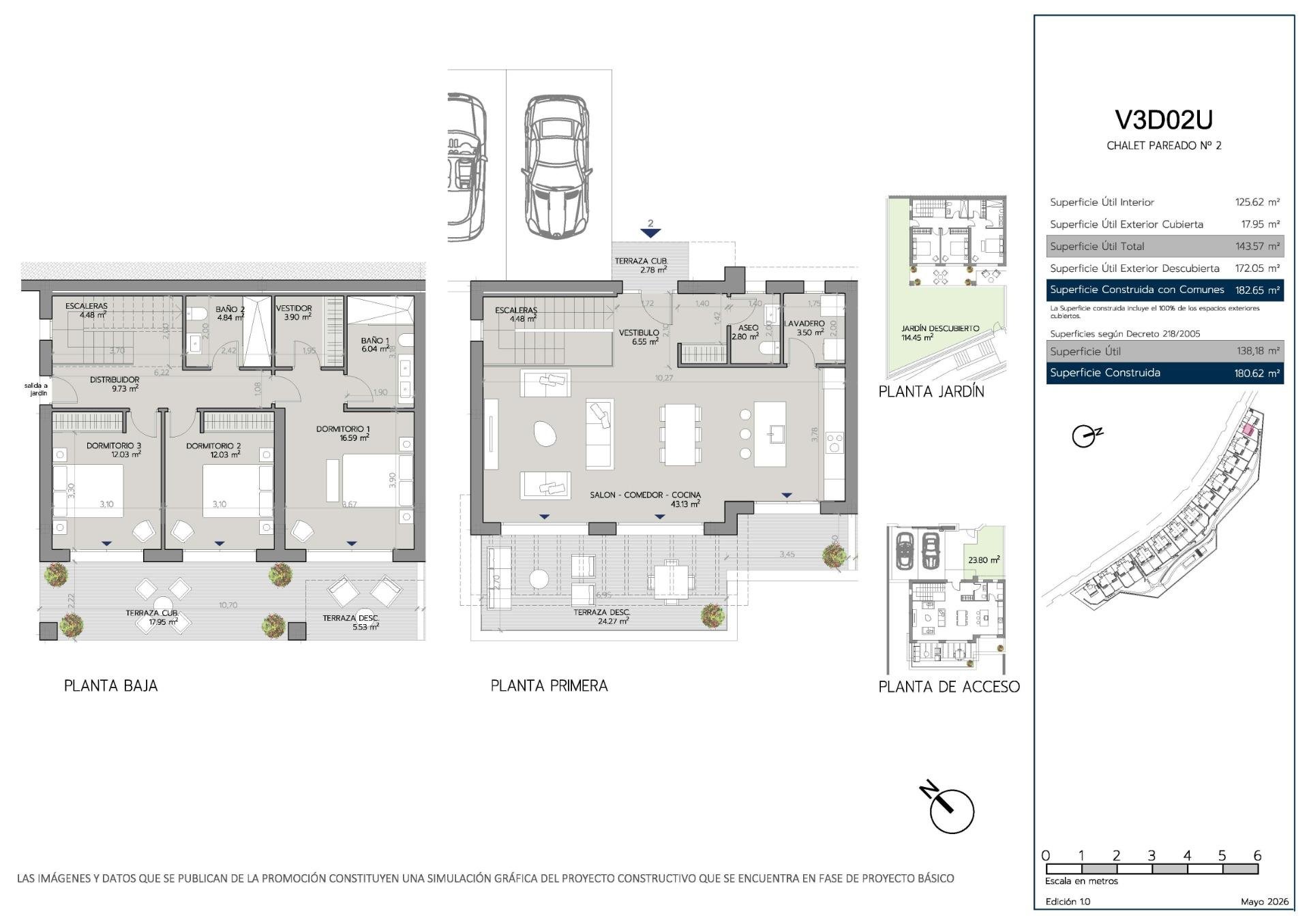 Villa in Estepona, Malaga, Spanien 3 Schlafzimmer, 180 m2 Nr. 182074