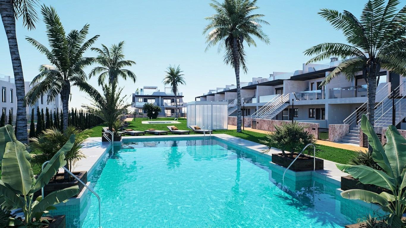 Bungalow en Pilar de la Horadada, Alicante, España 3 dormitorios, 87 m2 No. 181094