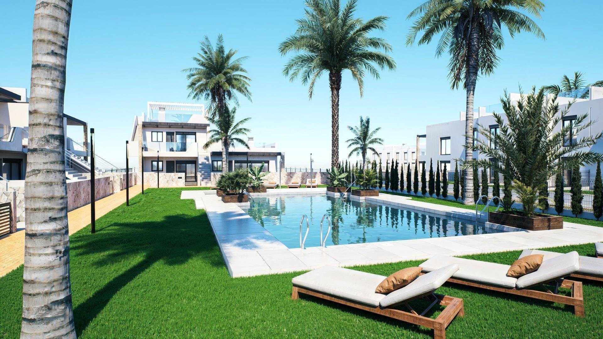 Bungalow en Pilar de la Horadada, Alicante, España 3 dormitorios, 87 m2 No. 181094