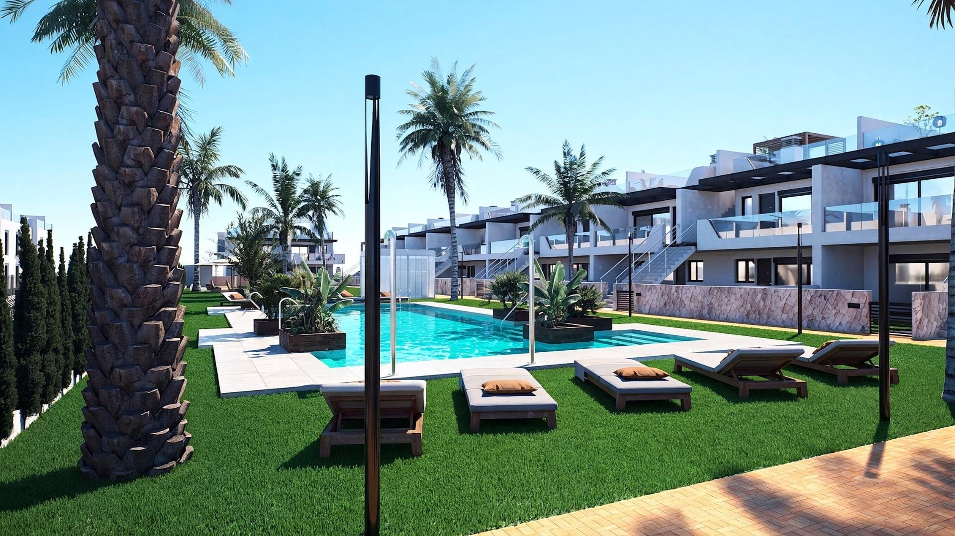 Bungalow en Pilar de la Horadada, Alicante, España 3 dormitorios, 87 m2 No. 181094