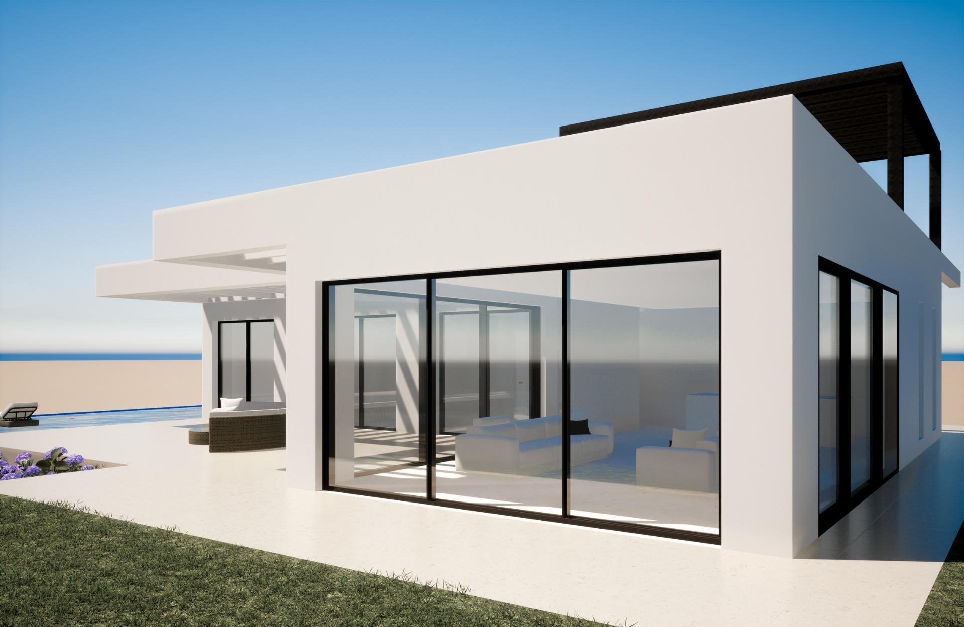 Villa i Mijas, Malaga, Spanien 3 sovrum, 174 kvm. Nr. 136155