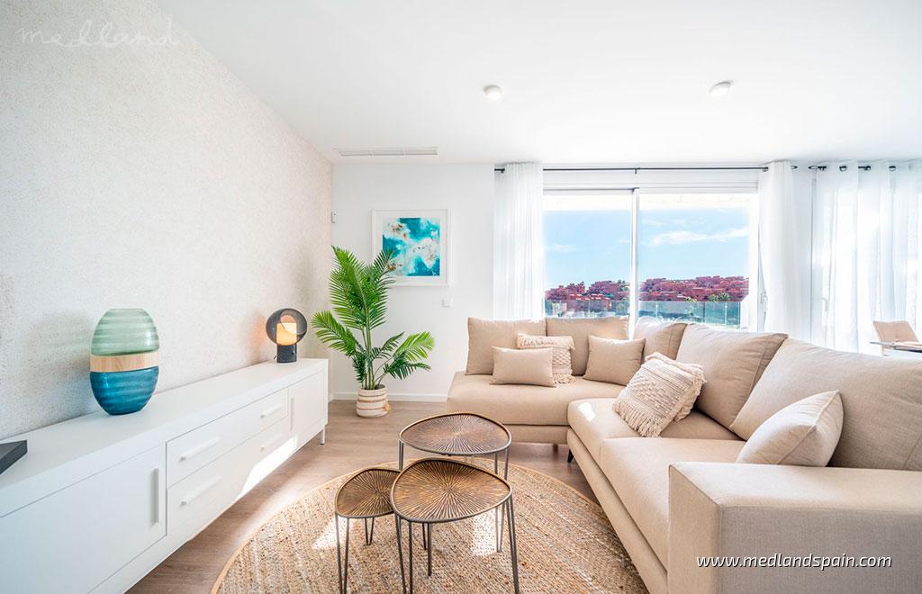 Lägenhet i Estepona, Malaga, Spanien 2 sovrum, 74 kvm. Nr. 132908