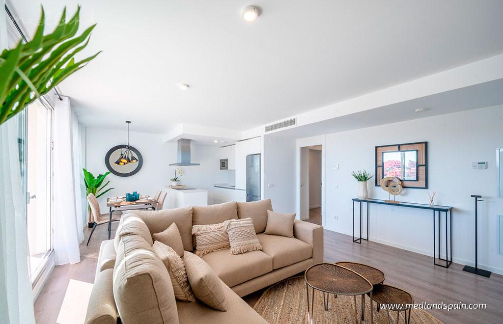 Lägenhet i Estepona, Malaga, Spanien 2 sovrum, 74 kvm. Nr. 132908