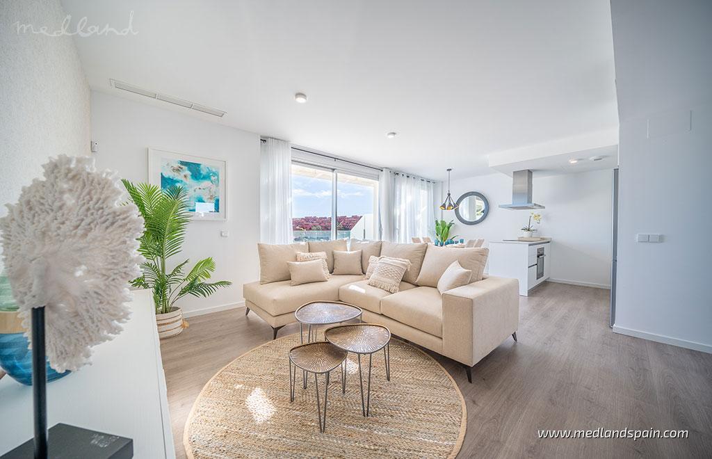 Lägenhet i Estepona, Malaga, Spanien 2 sovrum, 74 kvm. Nr. 132908