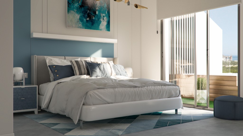 Dzīvoklis Finestrat, Alicante, Spānijā 2 istabas, 236 m2 Nr. 144874