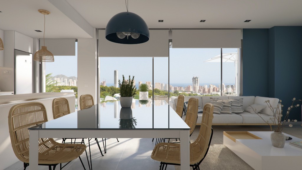 Apartament w Finestrat, Alicante, Hiszpania 3 sypialnie, 144 mkw. nr 144875