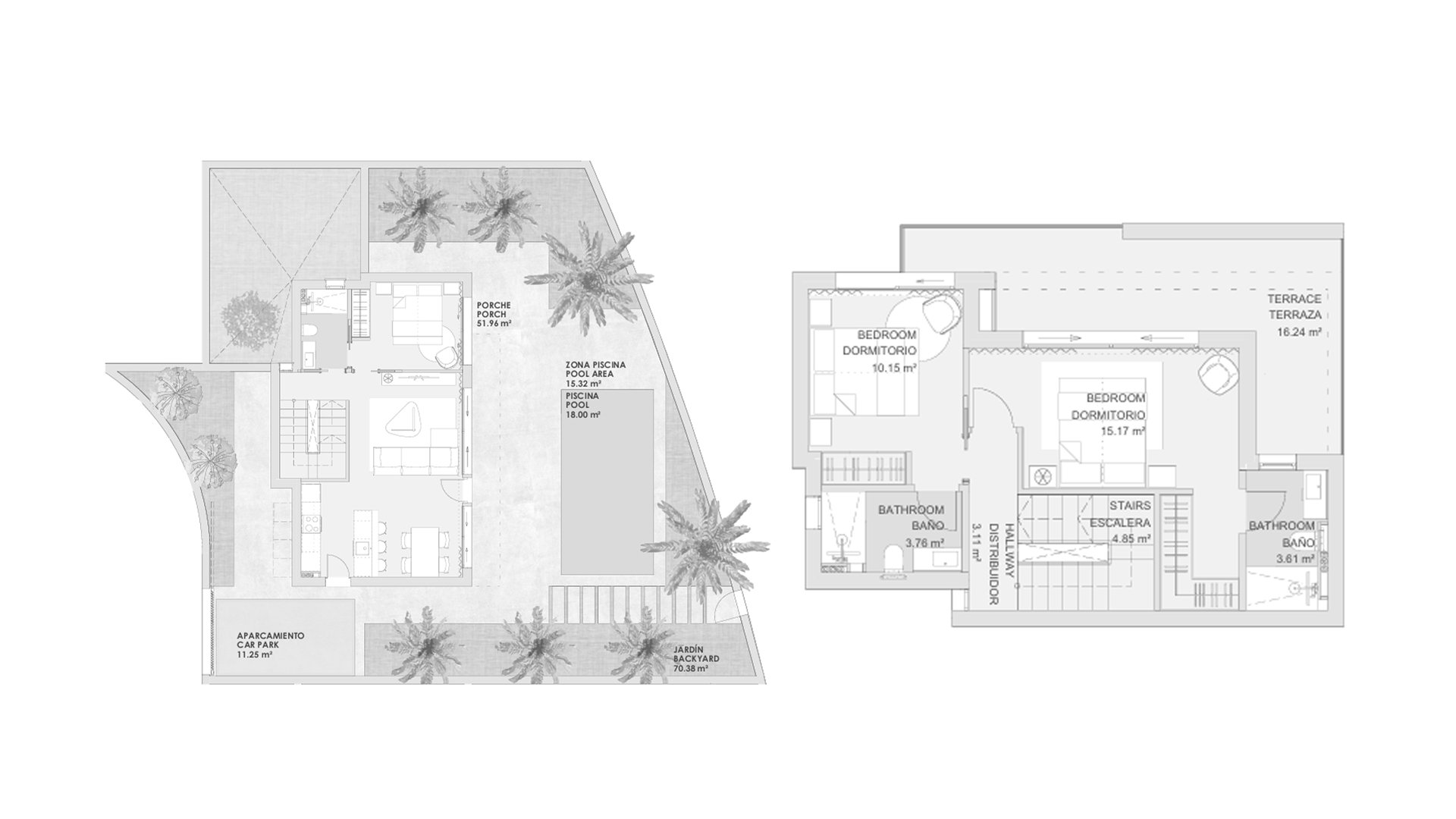 Villa in Santa Rosalia, Torre-Pacheco, Murcia, Spain 3 bedrooms, 91 sq.m. No. 154933