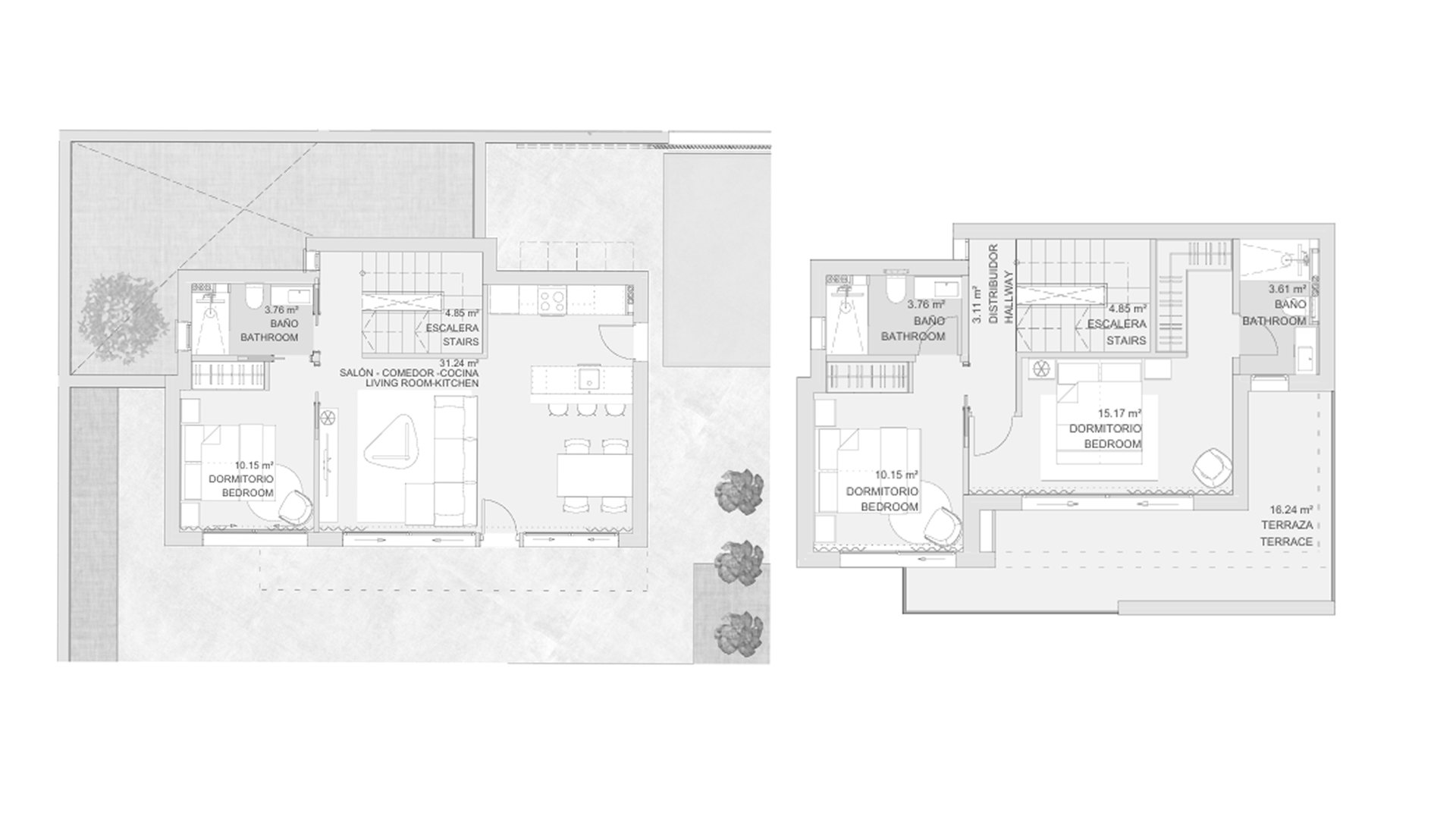 Вилла в Santa Rosalia, Торре-Пачеко, Мурсия, Испания 3 спальни, 107м2 №154931