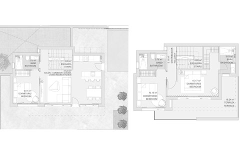 Villa floor plan «Santa Rosalia», 3 bedrooms in Santa Rosalia