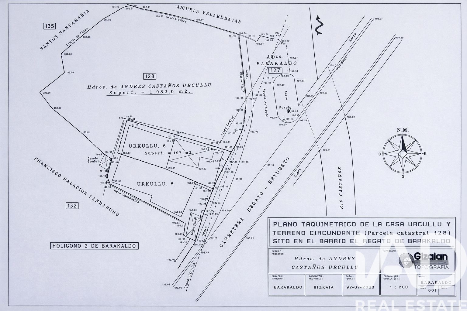 Terreno a Barakaldo, Biscay, Spagna 1383 mq. N° 172972