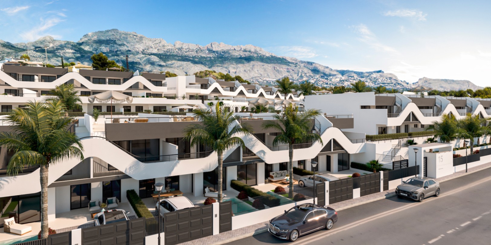 Apartment in Alfaz del Pi, Alicante, Spain 2 bedrooms, 71 sq.m. No. 173986