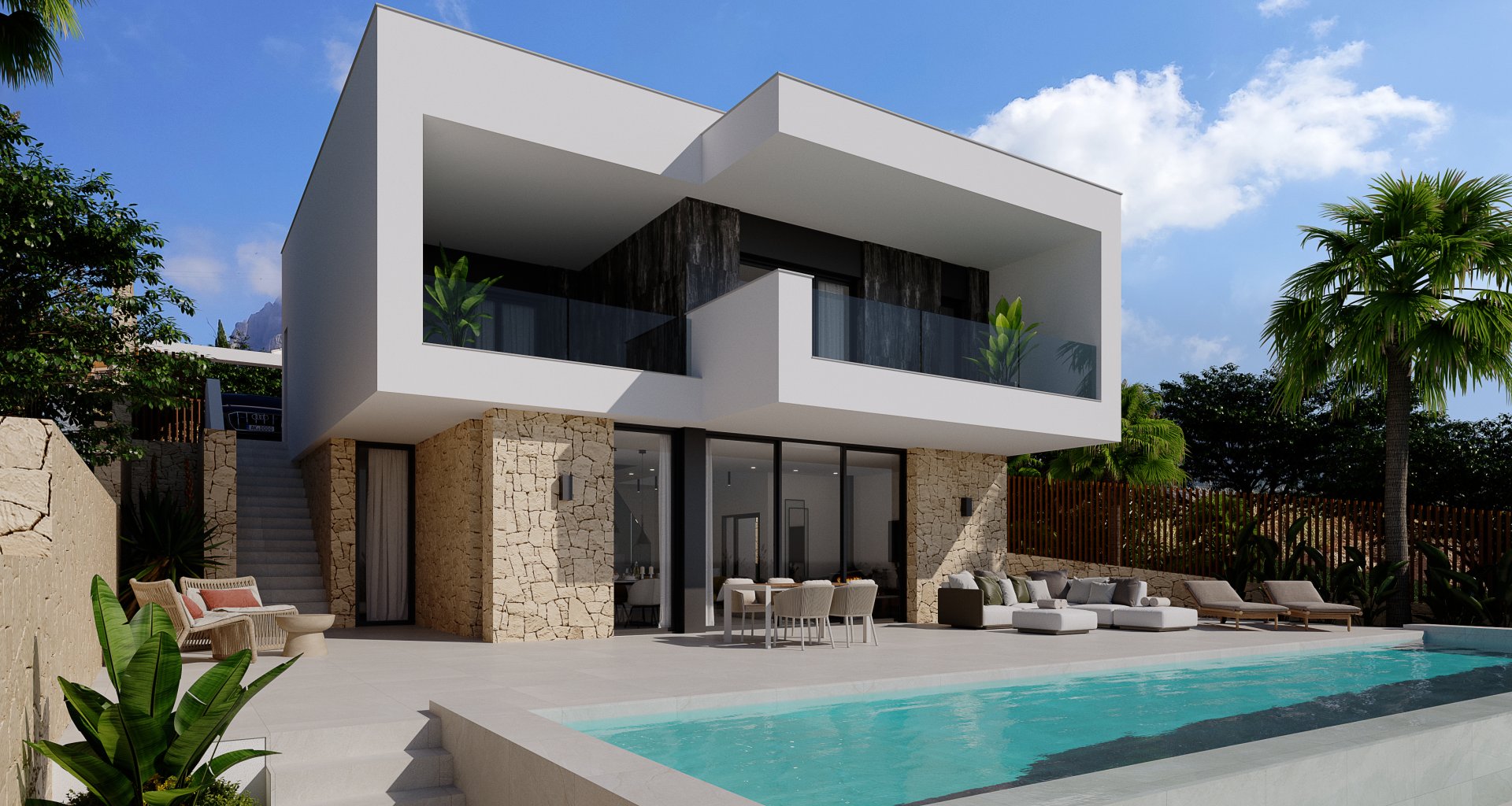 Villa Benidorm, Alicante, Spānijā 3 istabas, 172 m2 Nr. 147747
