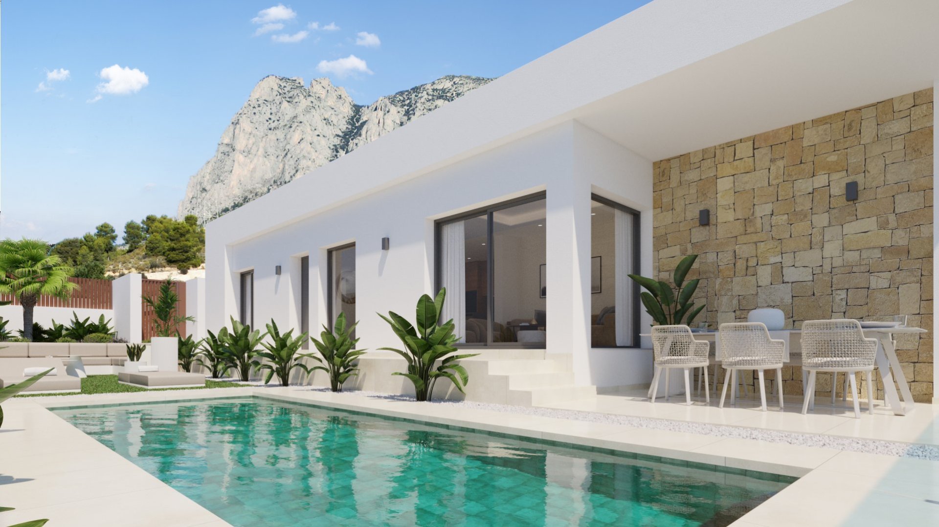 Villa Benidorm, Alicante, Spānijā 3 istabas, 172 m2 Nr. 147747