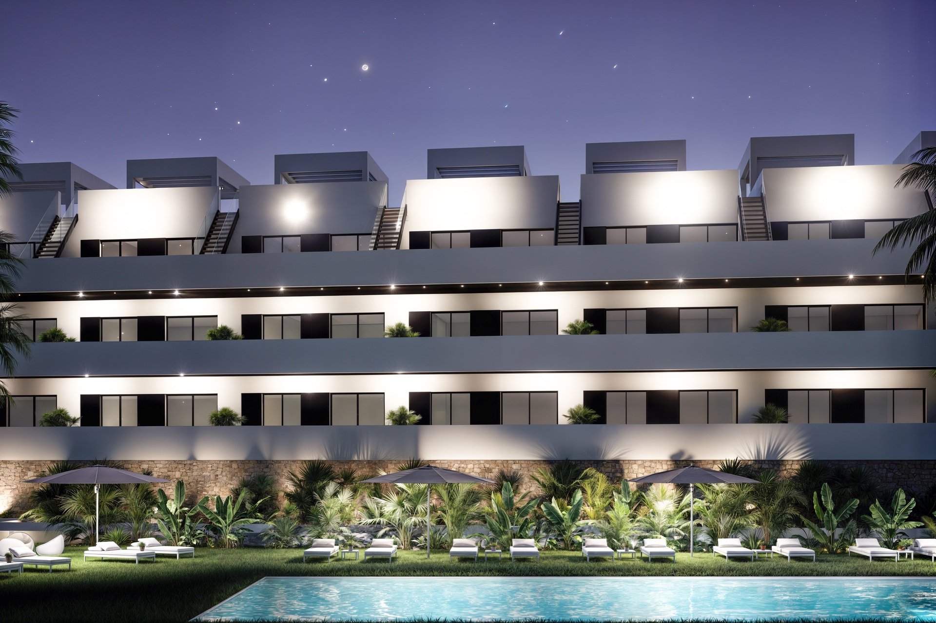 Apartment à Benidorm, Alicante, Espagne 2 chambres, 98 m2 No. 180427