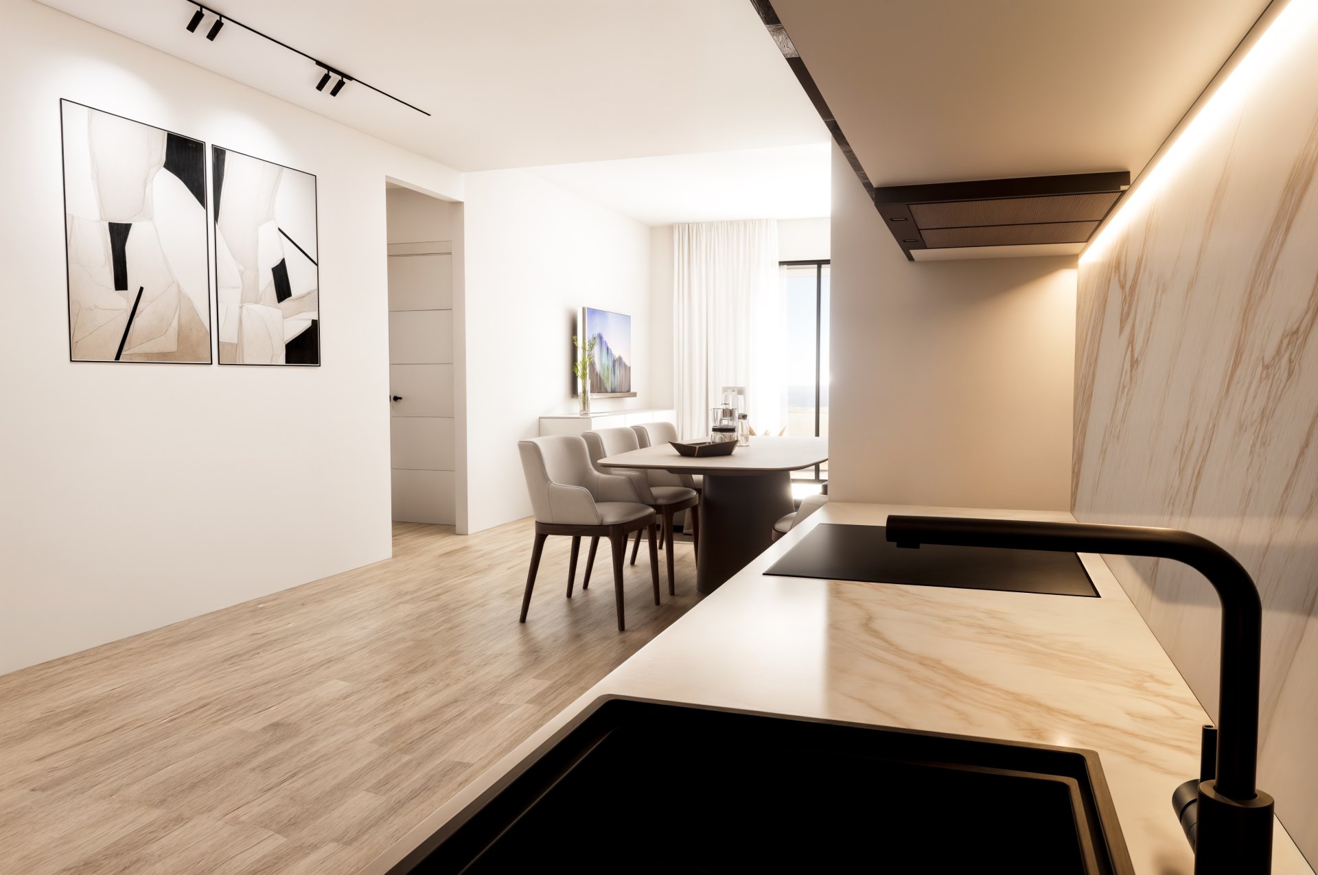 Apartment à Benidorm, Alicante, Espagne 2 chambres, 98 m2 No. 180427