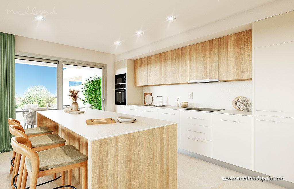 Wohnung in Benahavis, Malaga, Spanien 3 Schlafzimmer, 127 m2 Nr. 105347