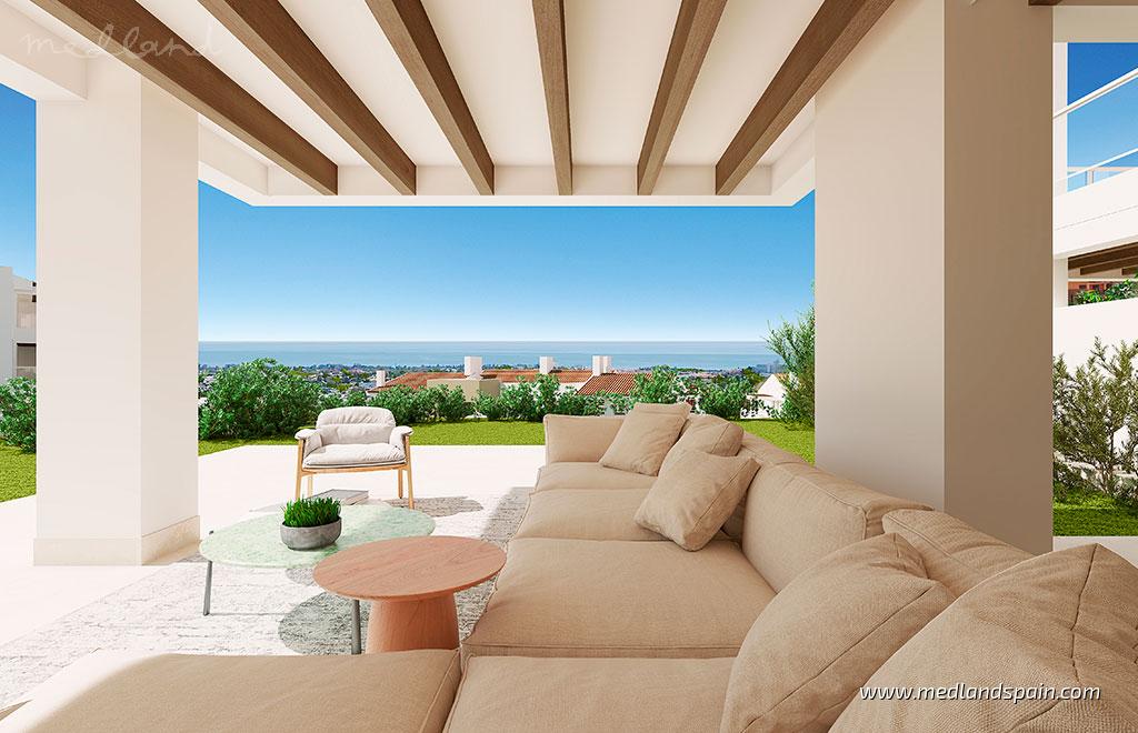 Wohnung in Benahavis, Malaga, Spanien 3 Schlafzimmer, 127 m2 Nr. 105347