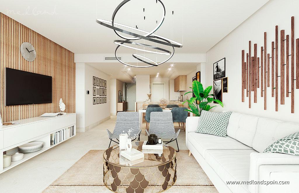 Wohnung in Benahavis, Malaga, Spanien 3 Schlafzimmer, 127 m2 Nr. 105347