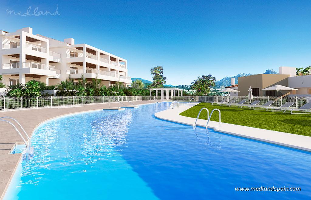 Wohnung in Benahavis, Malaga, Spanien 3 Schlafzimmer, 127 m2 Nr. 105347