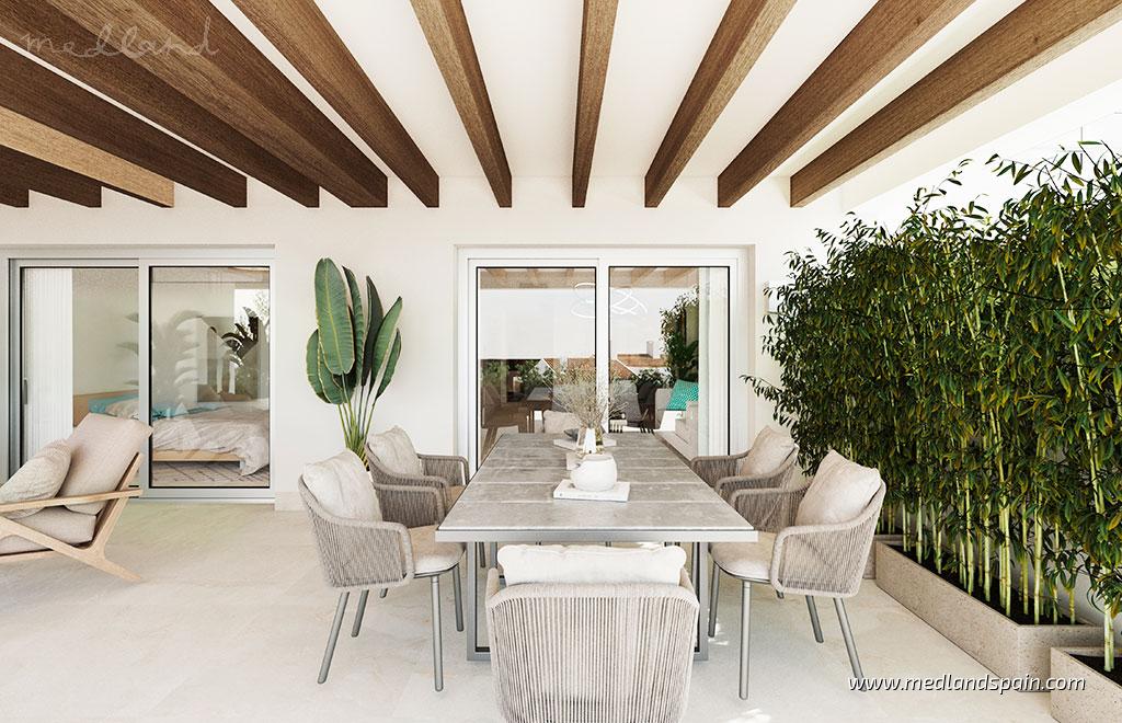Wohnung in Benahavis, Malaga, Spanien 3 Schlafzimmer, 127 m2 Nr. 105347