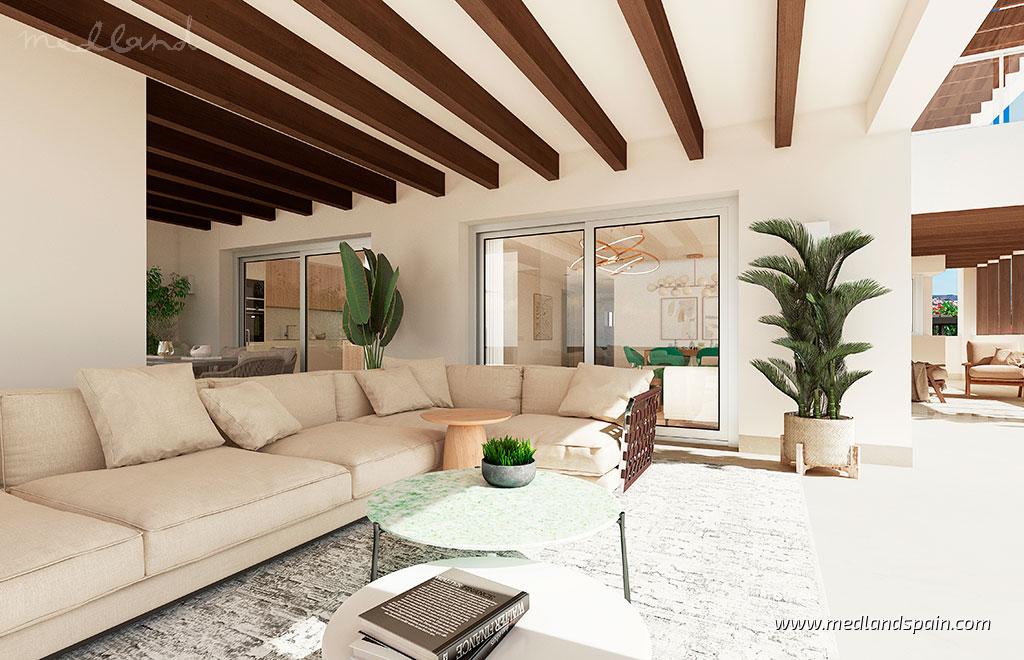 Wohnung in Benahavis, Malaga, Spanien 3 Schlafzimmer, 127 m2 Nr. 105347
