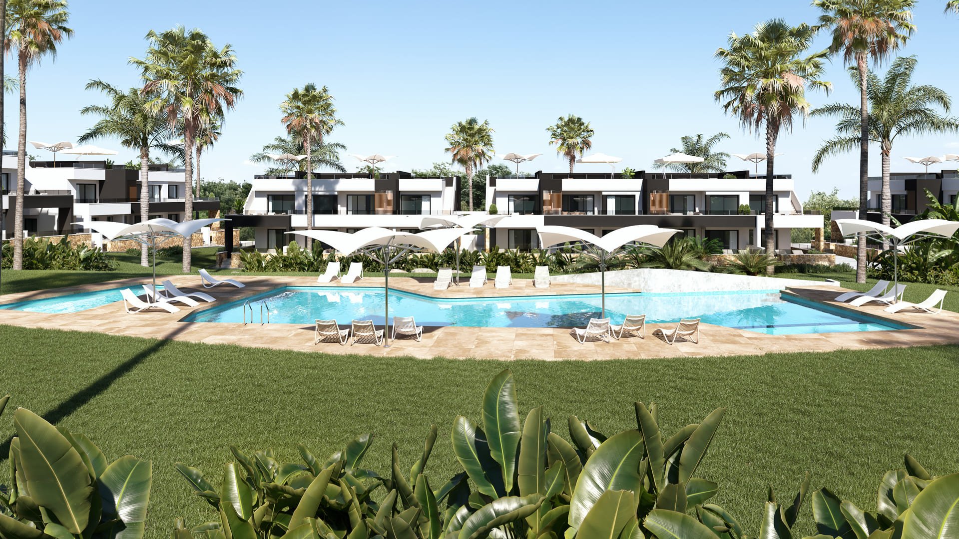 Bungalow in Ciudad Quesada, Alicante, Spanien 2 Schlafzimmer, 78 m2 Nr. 135844