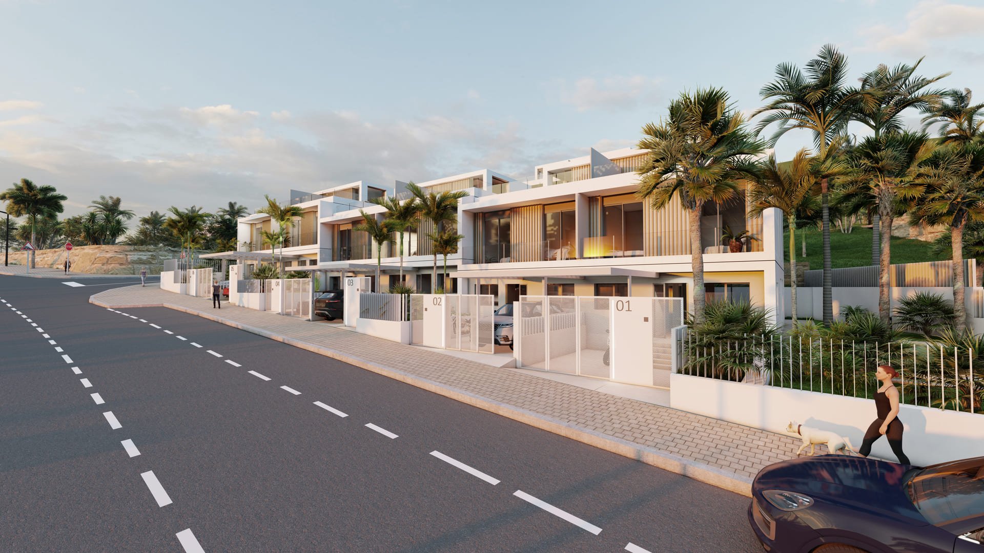 Dvīņu māja La Gaspara, Malaga, Spānijā 4 istabas, 180 m2 Nr. 136858