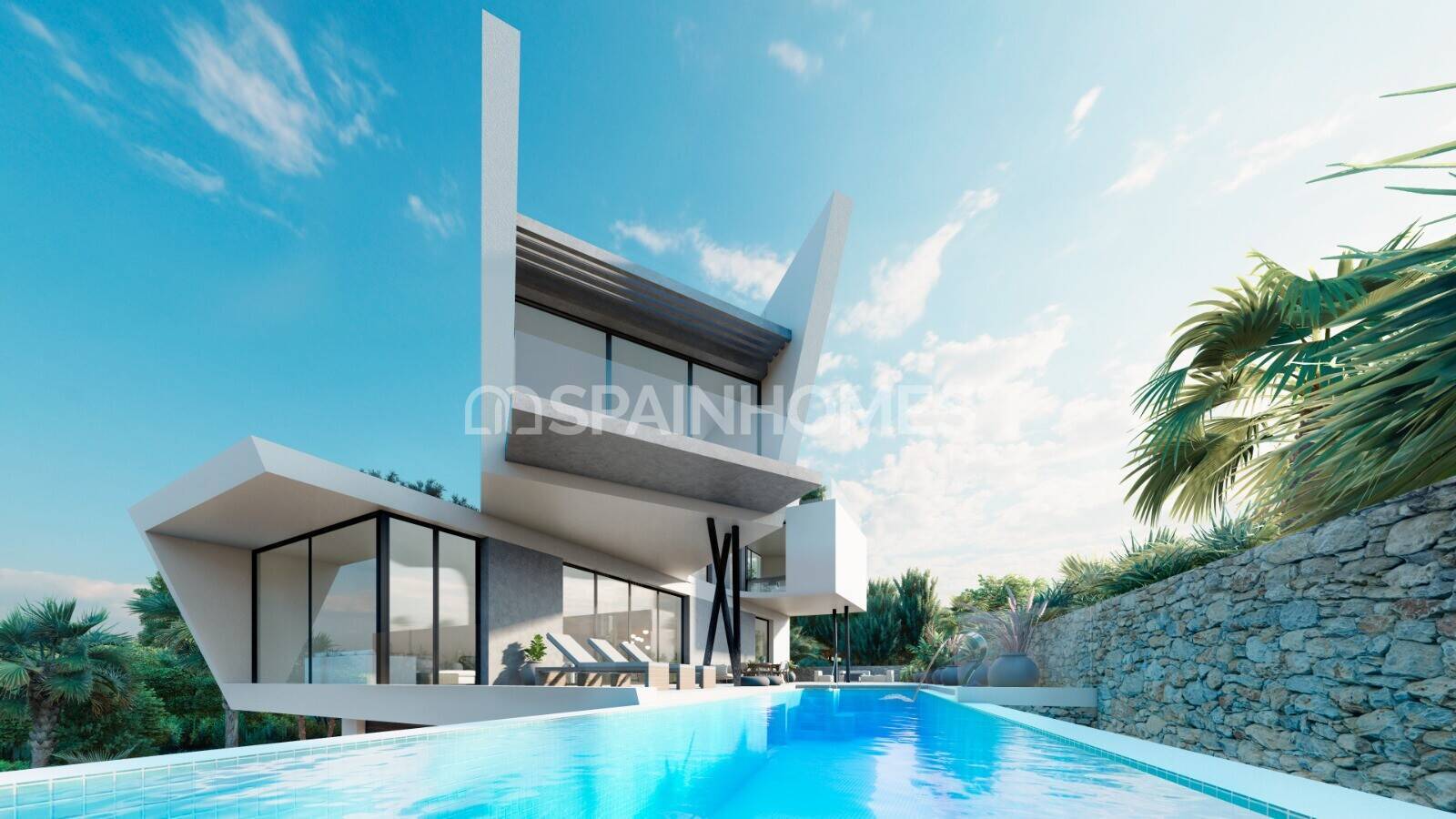 Villa in Orihuela, Alicante, Spain 5 bedrooms, 488 sq.m. No. 64865