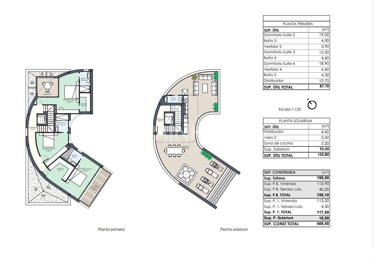 Villa in Orihuela, Alicante, Spain 5 bedrooms, 488 sq.m. No. 64865