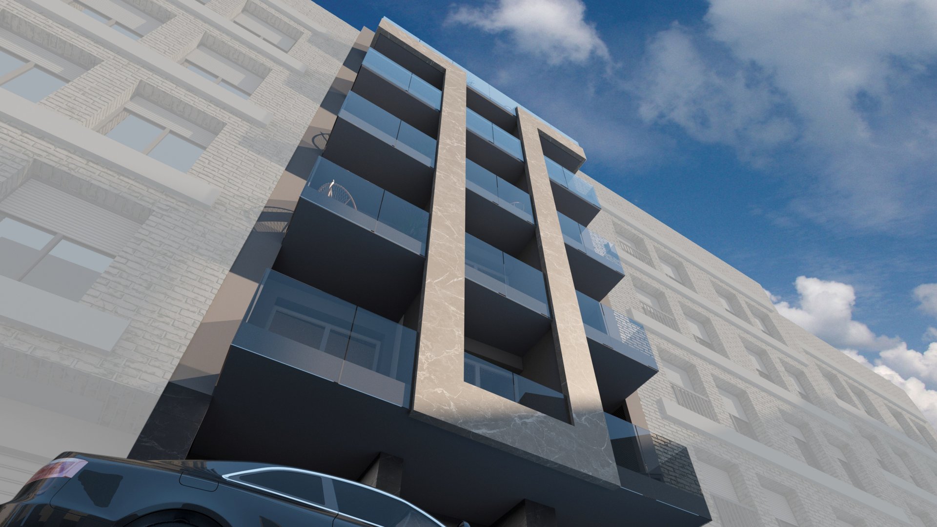 Apartamento en Torrevieja, Alicante, España 2 dormitorios, 82 m2 No. 189301