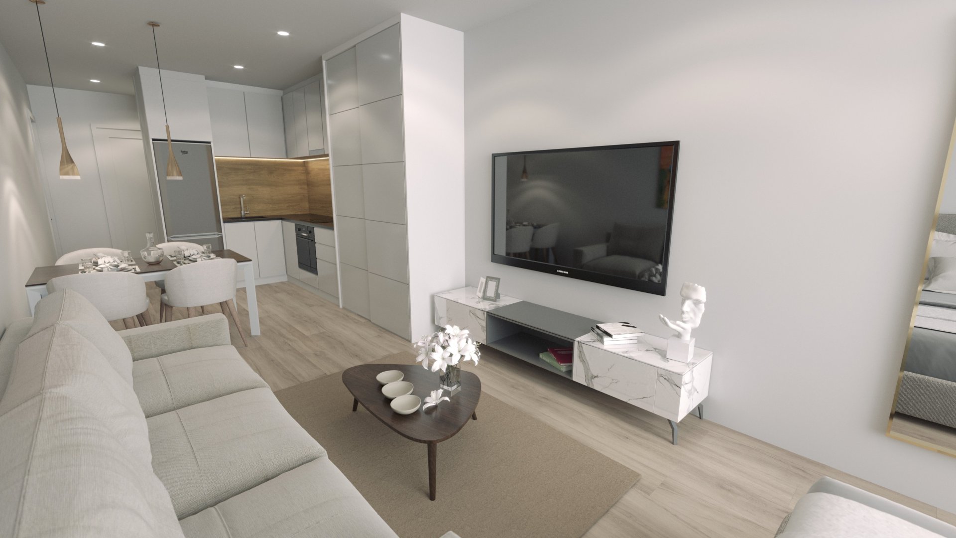 Apartamento en Torrevieja, Alicante, España 2 dormitorios, 82 m2 No. 189301