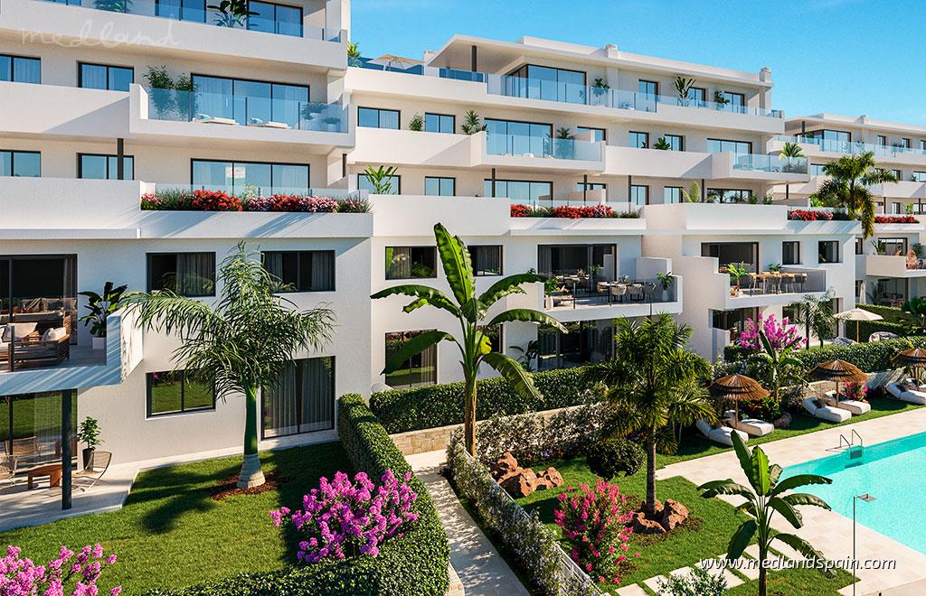 Lägenhet i Casares, Malaga, Spanien 2 sovrum, 111 kvm. Nr. 70580