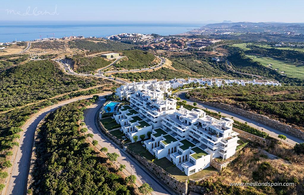 Lägenhet i Casares, Malaga, Spanien 2 sovrum, 111 kvm. Nr. 70580
