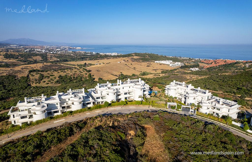 Lägenhet i Casares, Malaga, Spanien 2 sovrum, 111 kvm. Nr. 70580