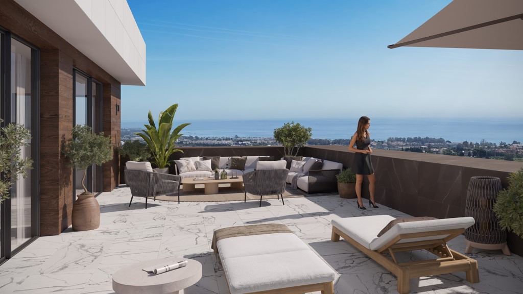 Apartment in Estepona, Malaga, Spain 5 bedrooms, 254.43 sq.m. No. 104586