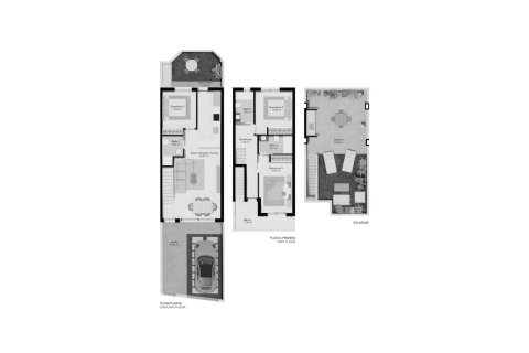Layout 3 bedrooms, 151.06 sq.m. in Bahia Homes Horadada 3 in Pilar de la Horadada, Spain No. 166366