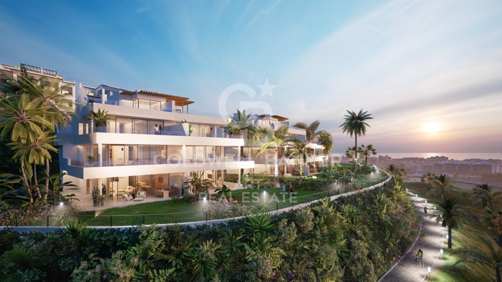 Lägenhet i Estepona, Malaga, Spanien 3 sovrum, 180 kvm. Nr. 159285