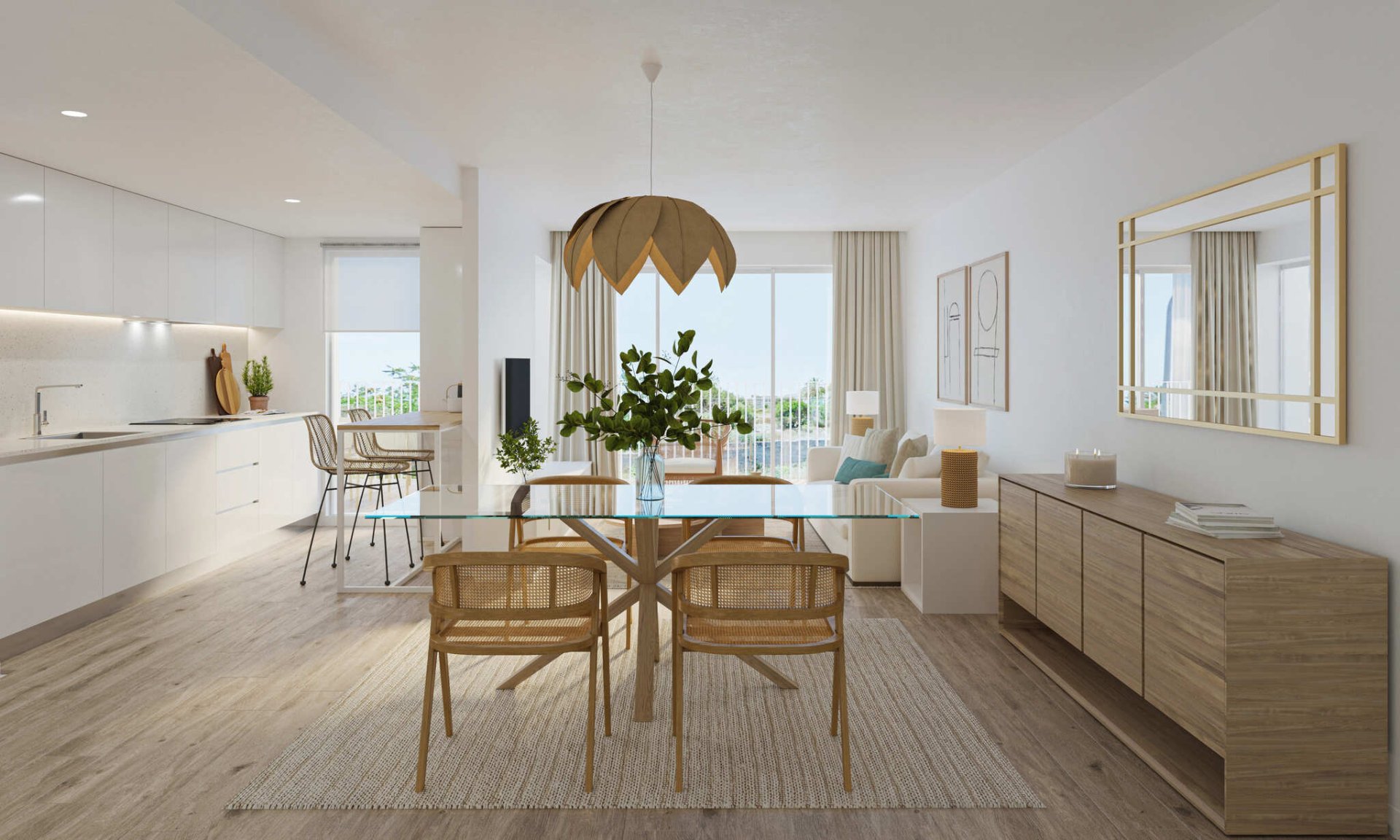 Bungalowi Javea, Alicante, Espanja 3 makuuhuonetta, 112 m2 No. 136653