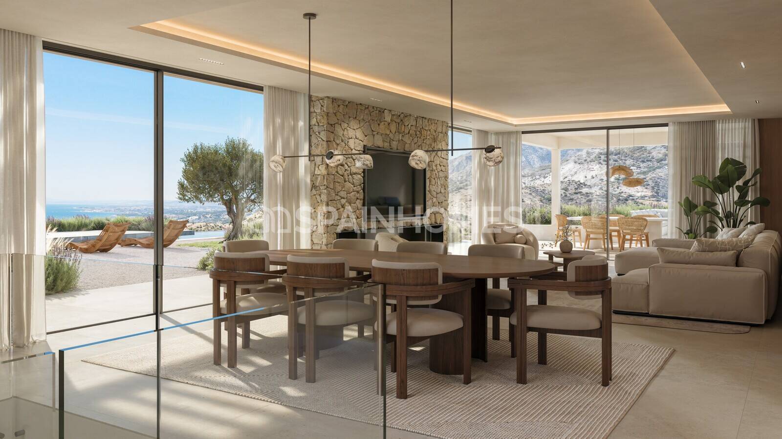 Villa i Marbella, Malaga, Spanien 4 sovrum, 408 kvm. Nr. 48345