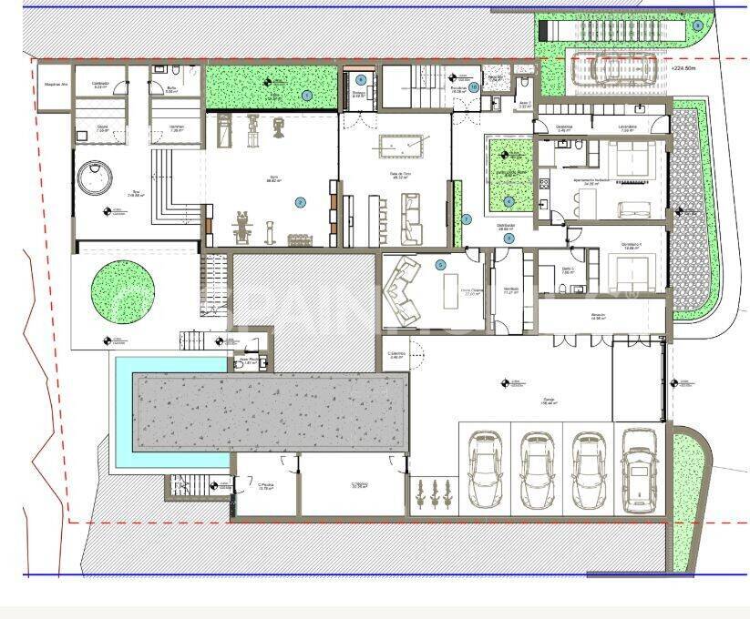 Villa i Marbella, Malaga, Spanien 4 sovrum, 408 kvm. Nr. 48345