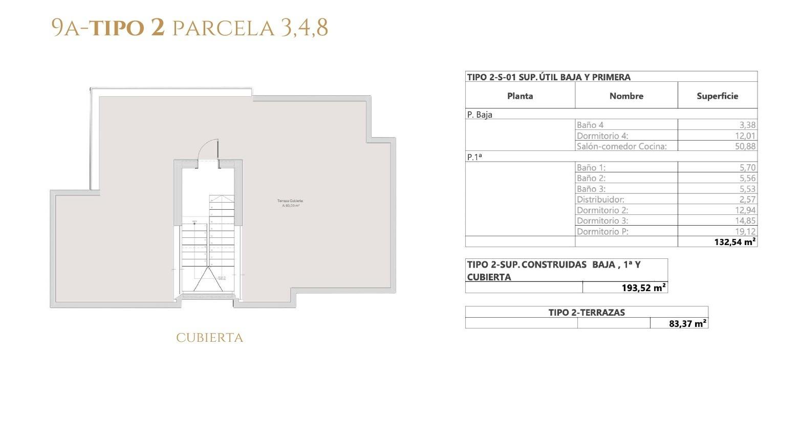Villa en Estepona, Málaga, España 4 dormitorios, 132 m2 No. 169492