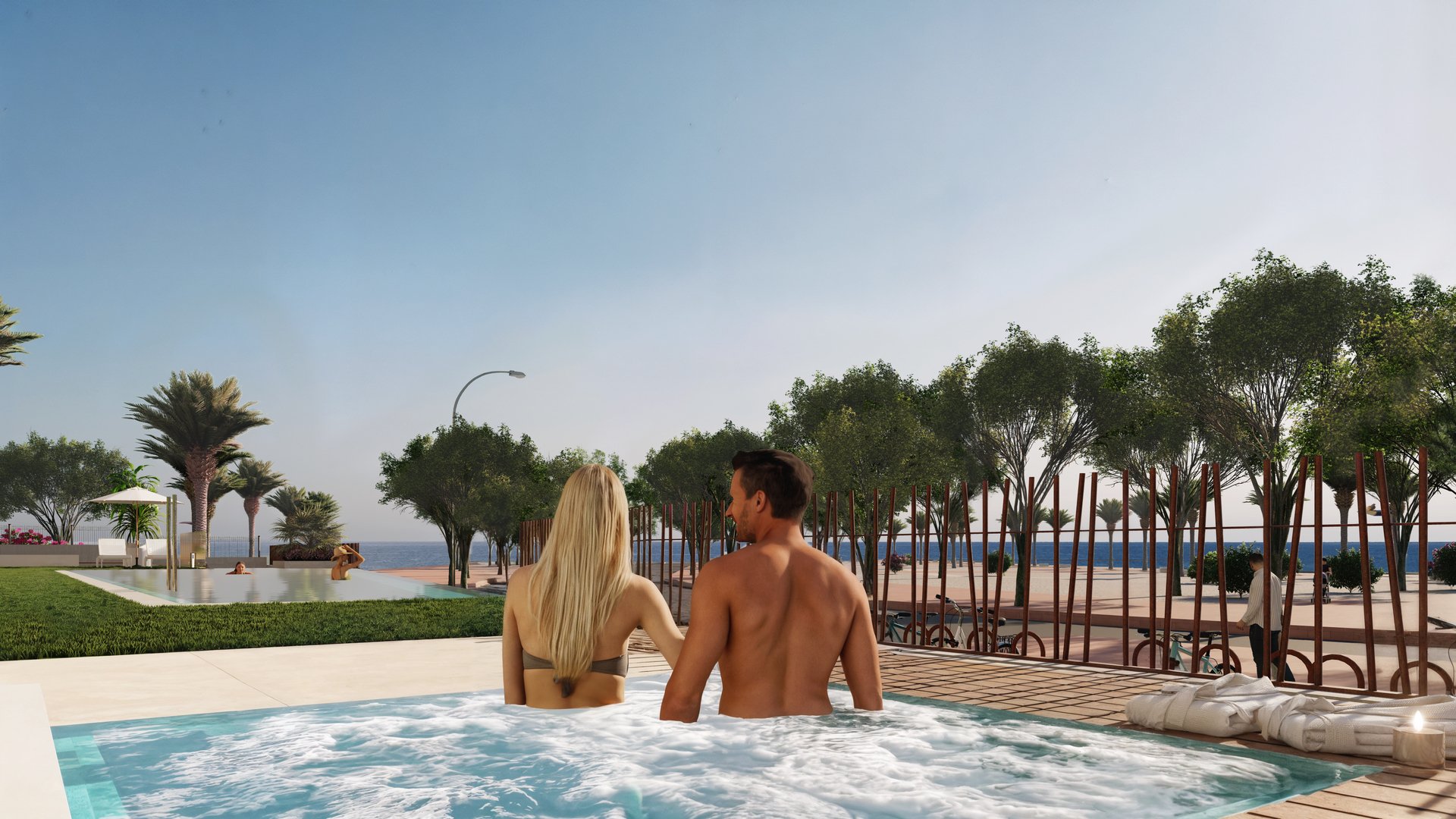 Apartamento en Villajoyosa, Alicante, España 2 dormitorios, 120 m2 No. 189687