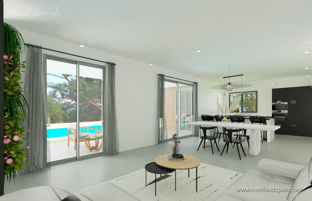 Huvila Aspe, Alicante, Espanja 4 makuuhuonetta, 180 m2 No. 155253