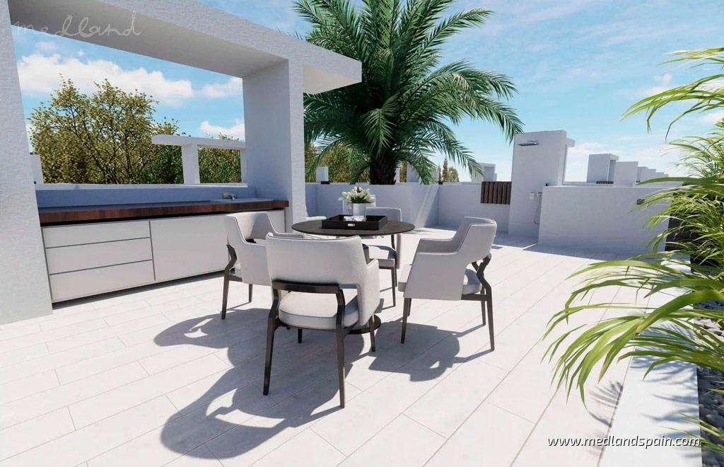 Villa in Los Alcazares, Murcia, Spanien 3 Schlafzimmer, 121 m2 Nr. 155255